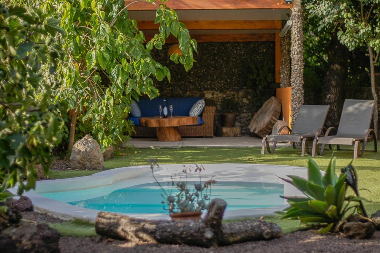 Villa Los Matos Pool And Garden Valleseco Kültér fotó